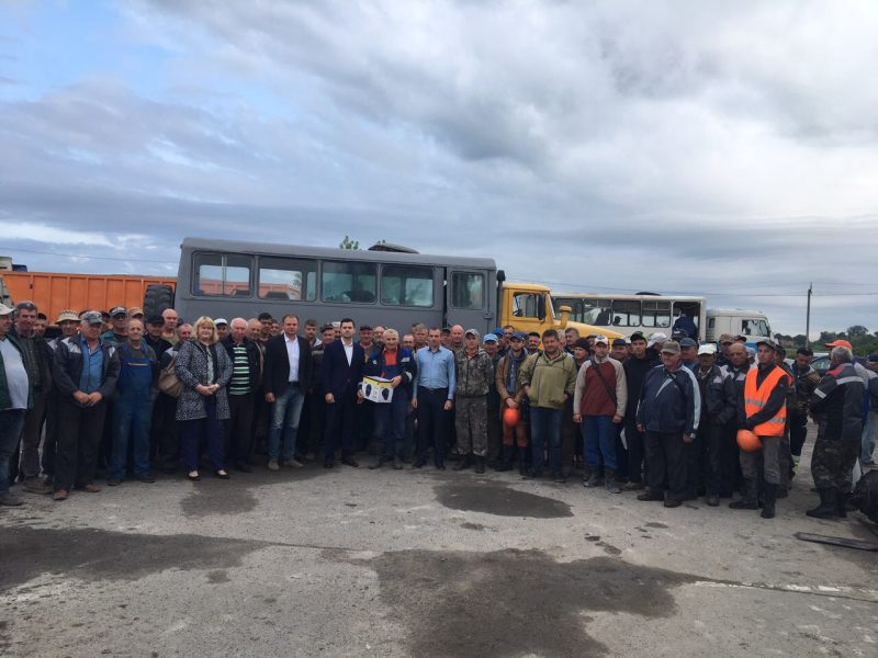 Нагородження найкращих працівників за вагомий внесок у будівництво нафтопроводу Броди – Держ Кордон