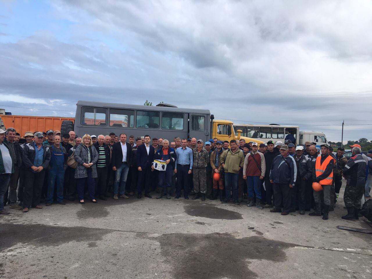 Нагородження найкращих працівників за вагомий внесок у будівництво нафтопроводу Броди – Держ Кордон