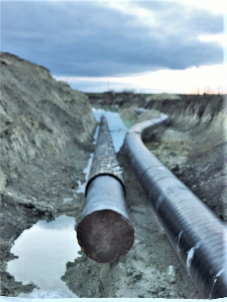 Завершення зварювально-монтажних , ізоляційно-укладальних та земляних робіт по лінійній частині нафтопроводу «Броди – Держкордон» км37,3-км63,5»